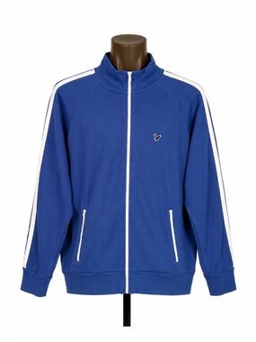 American Eagle Mens Blue Long Sleeve Full Zip Track Jacket Size XXLarge